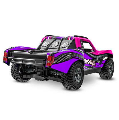 TRAXXAS Mini Slash Pink BL-2S w/ 2.4Ghz Radio, Lipo Battery & Charger - 108164-1PINK