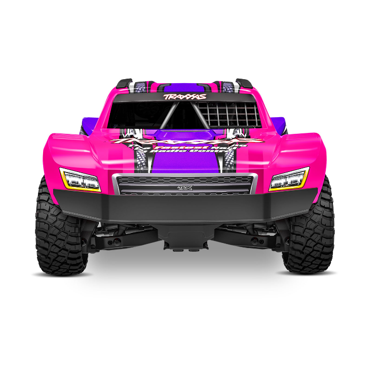 TRAXXAS Mini Slash Pink BL-2S w/ 2.4Ghz Radio, Lipo Battery & Charger - 108164-1PINK