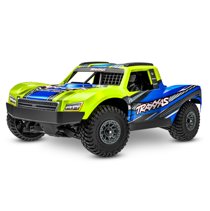 TRAXXAS Mini Slash Yellow BL-2S w/ 2.4Ghz Radio, Lipo Battery & Charger - 108164-1YLW