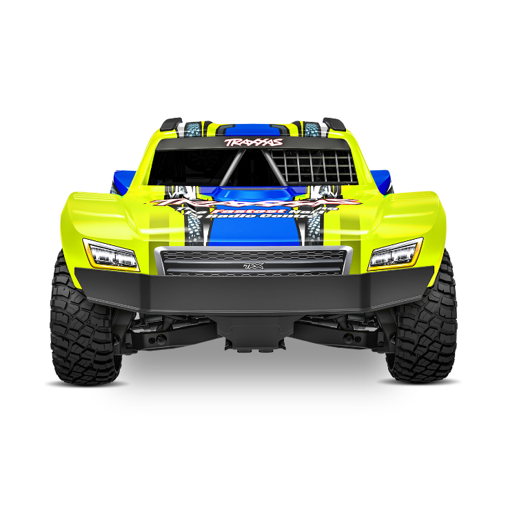 TRAXXAS Mini Slash Yellow BL-2S w/ 2.4Ghz Radio, Lipo Battery & Charger - 108164-1YLW
