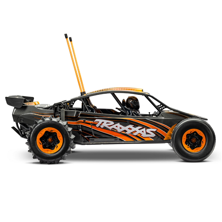 TRAXXAS Funco 2wd Orange Pro-Scale Sand Car w/ 8S Driveline & Belted Tyres - 109076-4ORNG
