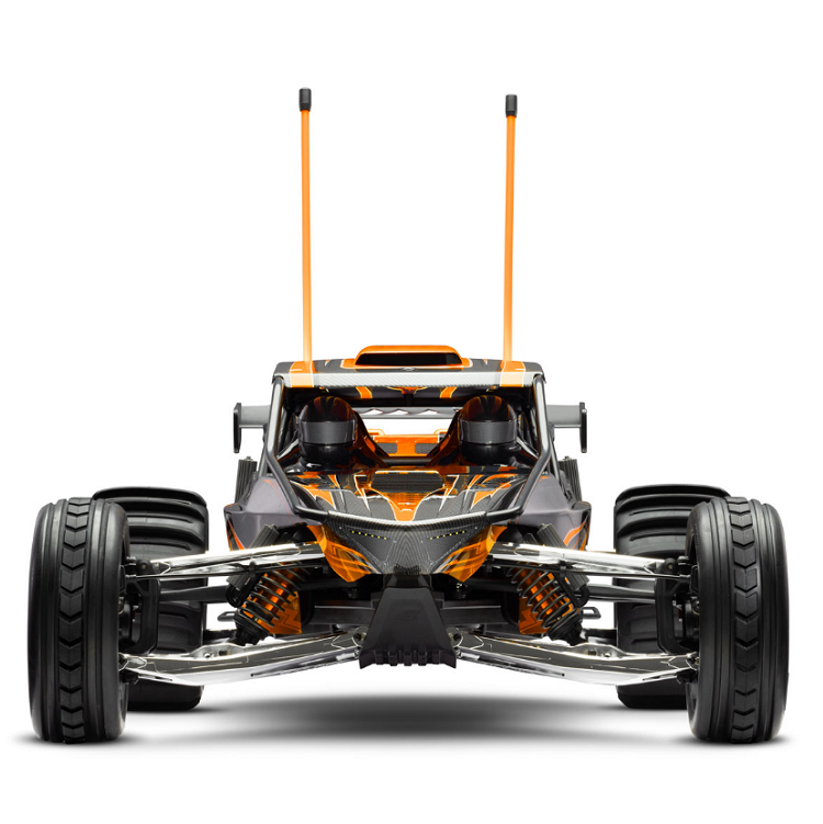 TRAXXAS Funco 2wd Orange Pro-Scale Sand Car w/ 8S Driveline & Belted Tyres - 109076-4ORNG