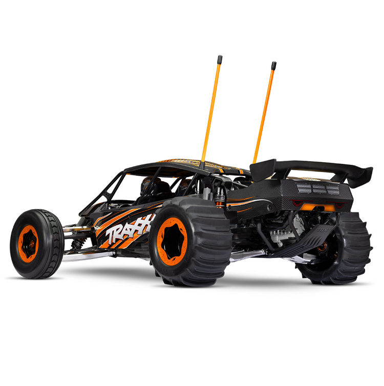 TRAXXAS Funco 2wd Orange Pro-Scale Sand Car w/ 8S Driveline & Belted Tyres - 109076-4ORNG