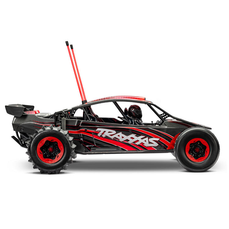 TRAXXAS Funco 2wd Red Pro-Scale Sand Car w/ 8S Driveline & Belted Tyres - 109076-4RED