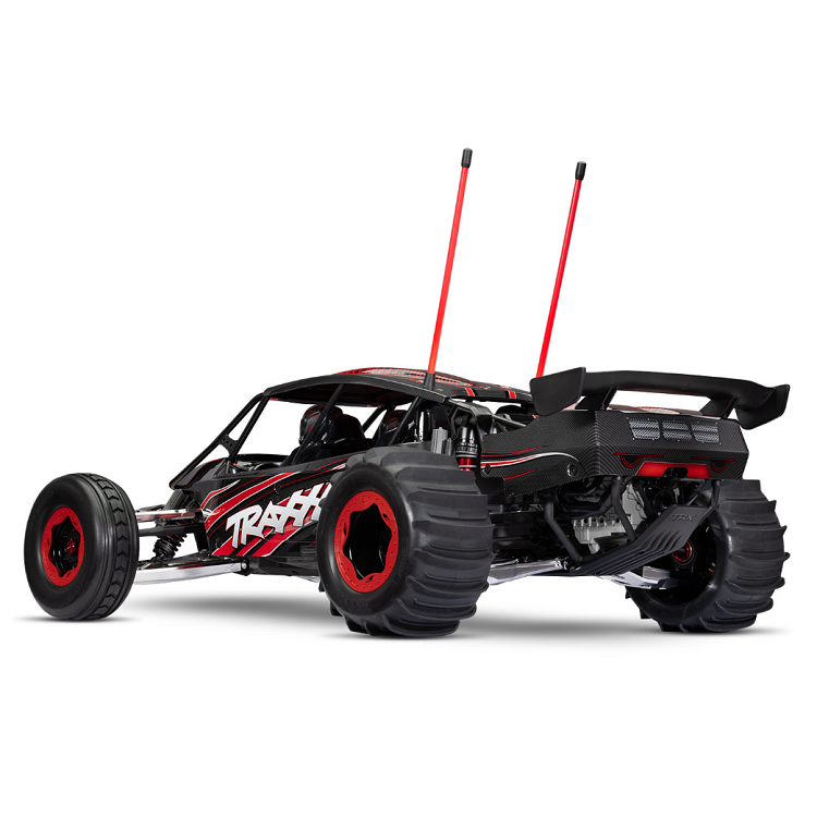 TRAXXAS Funco 2wd Red Pro-Scale Sand Car w/ 8S Driveline & Belted Tyres - 109076-4RED