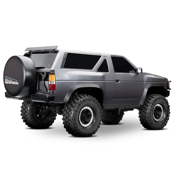 TRAXXAS TRX-4 Nissan Pathfinder Scale & Trail Crawler Silver with TQi 2.4Ghz Radio - 110056-4SLVR