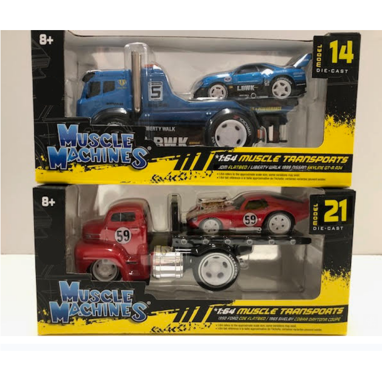 MAISTO Muscle Machines 1:64 Muscle Transports Diecast Assorted - 11532