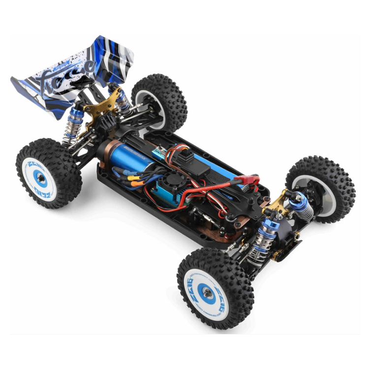 WLTOYS 1:12 75km/h Brushless Buggy Blue 4WD w/ Lipo Battery and Charger - WL124017