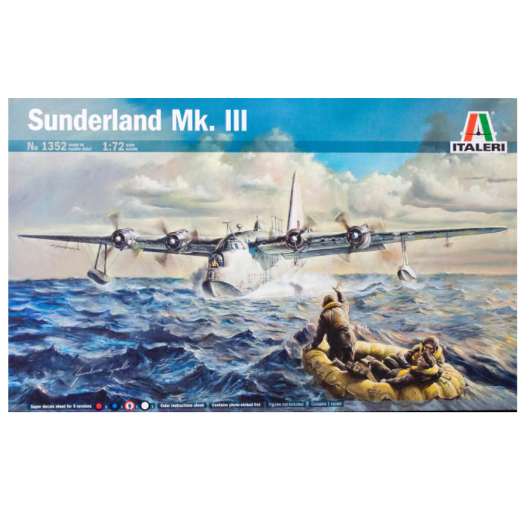ITALERI Sunderland Mk.III Australian Decals 1:72 - 1352S