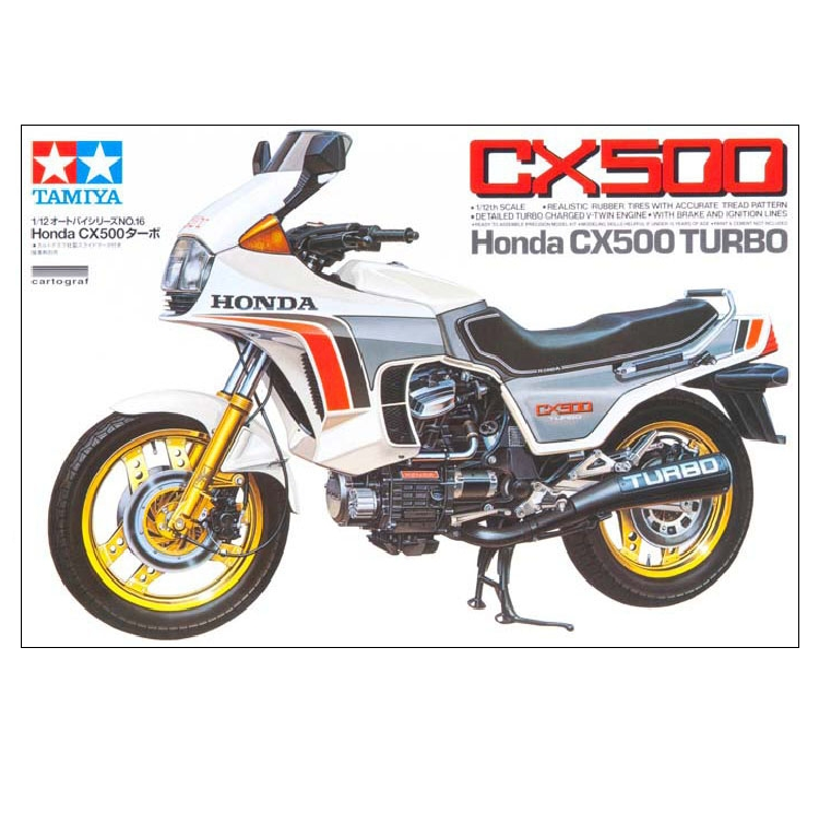 TAMIYA Honda CX500 Turbo 1:12 - 14016
