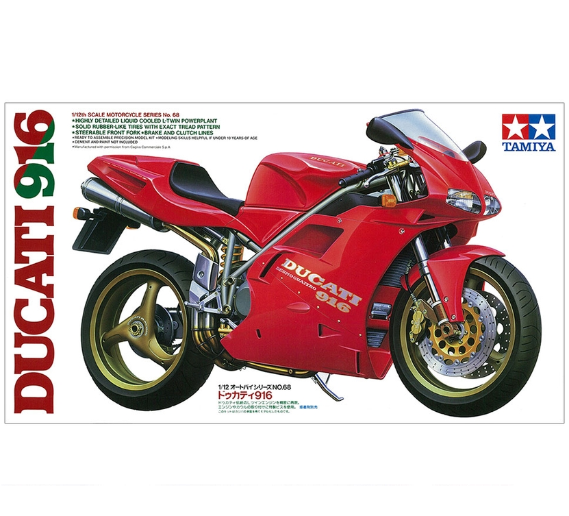 TAMIYA 1993 Ducati 916 1:12 - 14068