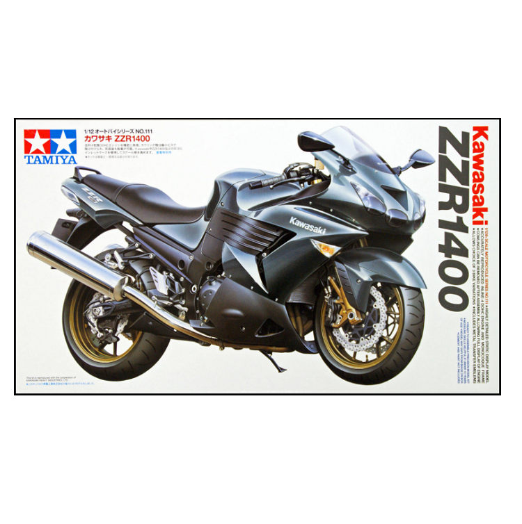TAMIYA Kawasaki ZZR 1400 1:12 - 14111