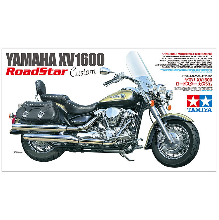TAMIYA Yamaha XV1600 Roadstar Custom 1:12 - 14135
