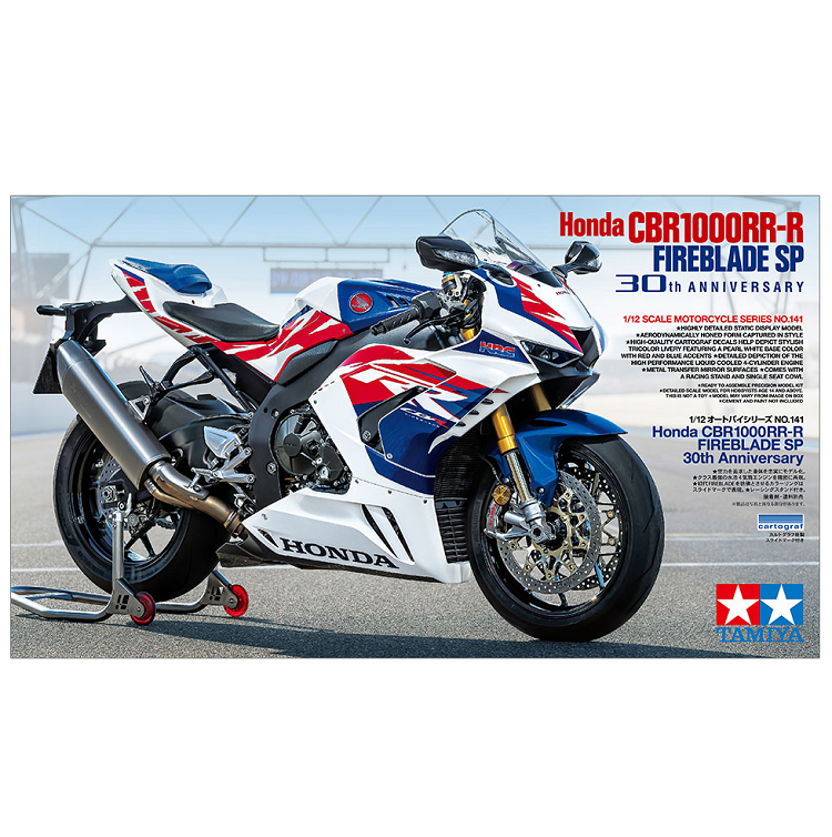 TAMIYA Honda CBR1000RR-R Fireblade SP 30th Anniversary 1:12 - 14141