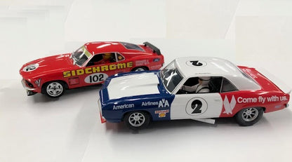 SCALEXTRIC Muscle Car Mayhem Slot Car Set - C1449