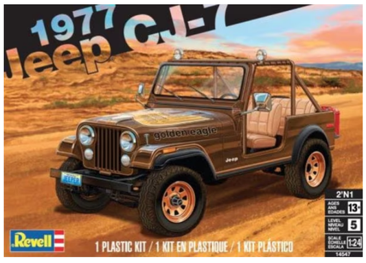 REVELL 1977 Jeep CJ-7 1:24 - 14547