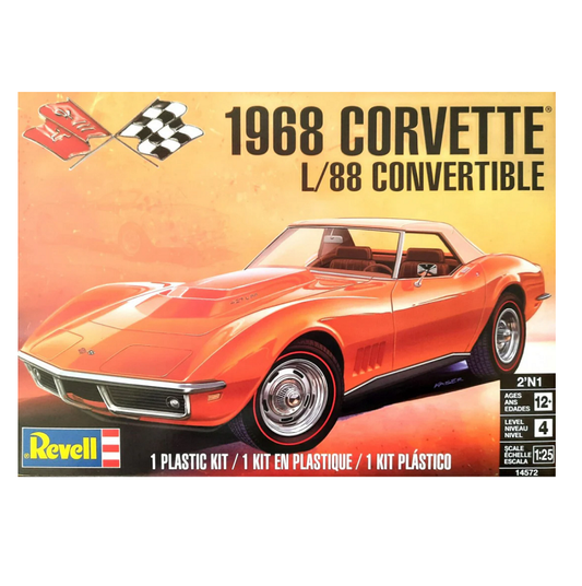 REVELL 1968 Chevrolet Corvette L-88 Roadster 1:25 - 14572