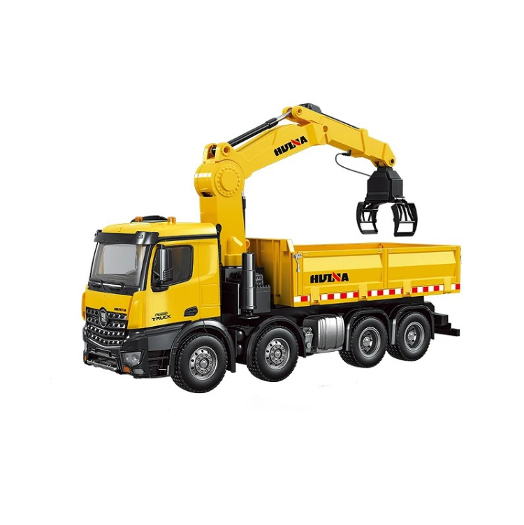 HUINA 1:14 Dump Truck with Arm Loader w/ Radio, Battery and Charger - HN1538