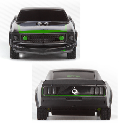 HPI 1:64 1969 Ford Mustang Nano-TTR RTR RC Car - HPI-160980