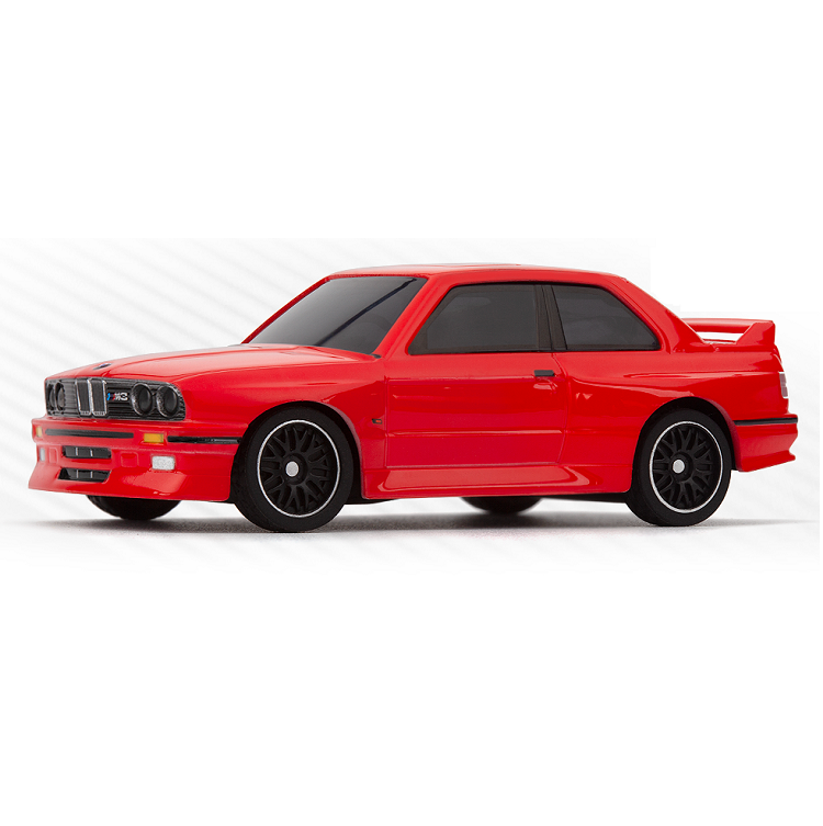 HPI 1:64 1989 BMW M3 E30 Red Nano-TTR RTR RC Car - HPI-160990