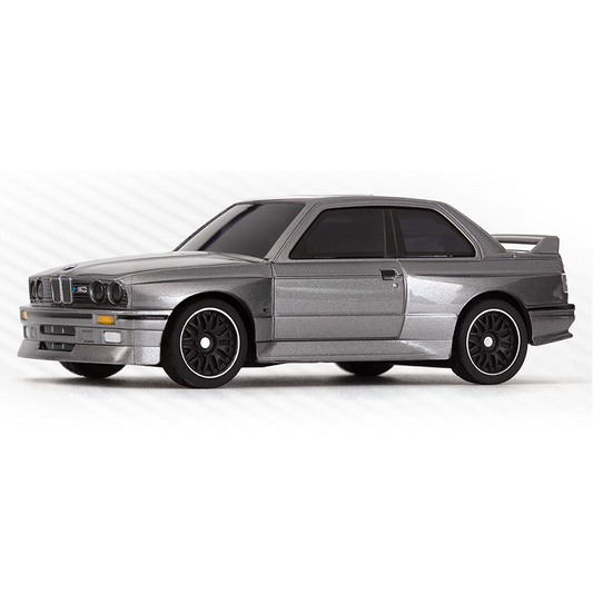 HPI 1:64 1989 BMW M3 E30 Dark Silver Nano-TTR RTR RC Car - HPI-160991