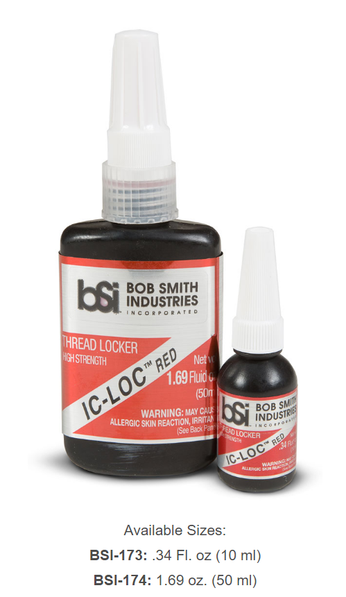 BSI IC-Loc Red High Strength Threadlock 10ml - BSI173H