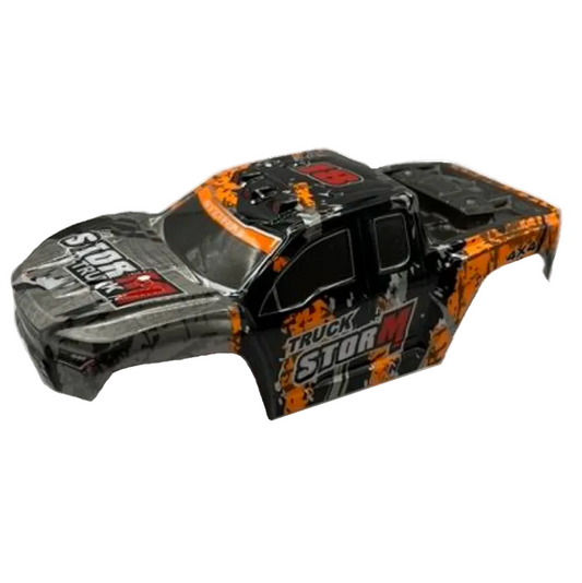 TRC 1:18 Orange Storm Body Shell - TRC-18-01-30