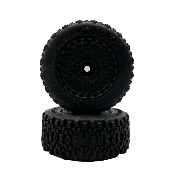 TORNADO 1:18 Buggy Wheels & Tyres 12mm Hex suits Tsunami 2pcs - TRC-18-61-21