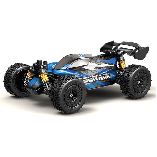 TSUNAMI 1:18 Blue 4WD Buggy IPX4 w/ 2.4ghz Radio, Battery and Charger - TRC-18-62