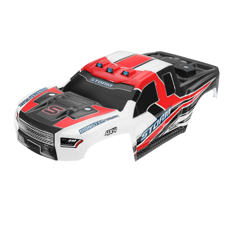 TRC 1:18 Red Storm Body Shell - 18301-30
