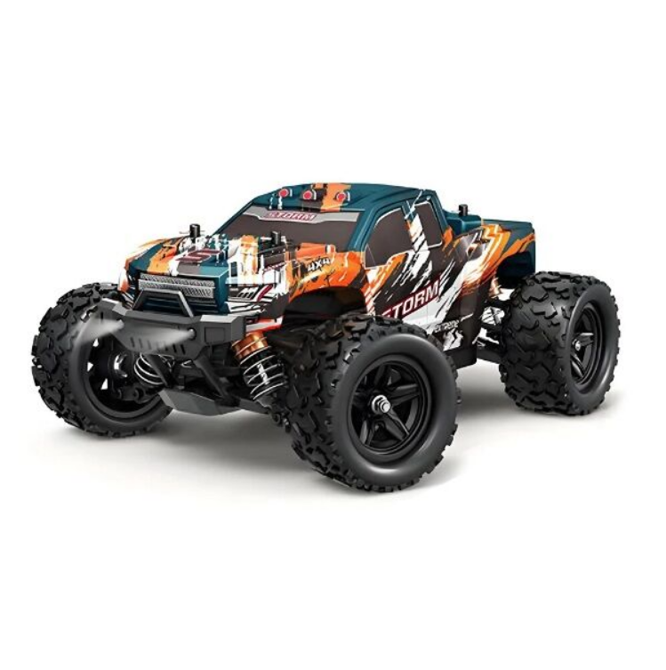STORM 1:18 4WD TRUCK Orange with 2.4Ghz Radio, Battery and Charger - TRC-18304