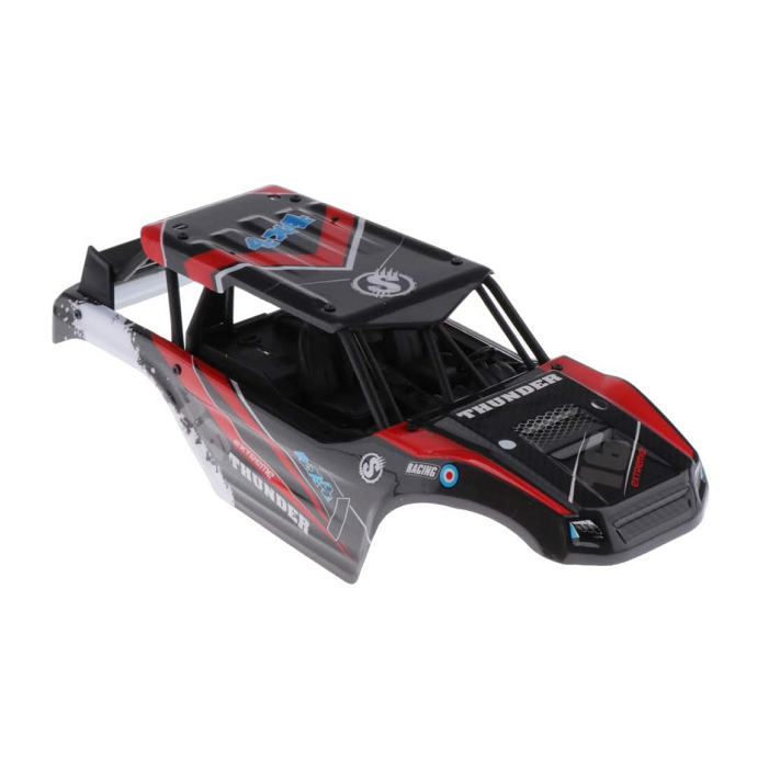 TRC 1:18 Red Thunder Body Shell w/ Roll Cage - 18311-30