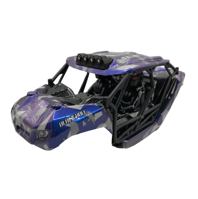 TRC 1:18 Black Hole Blue/ Violet Body Shell with LED Lights - 18332-30