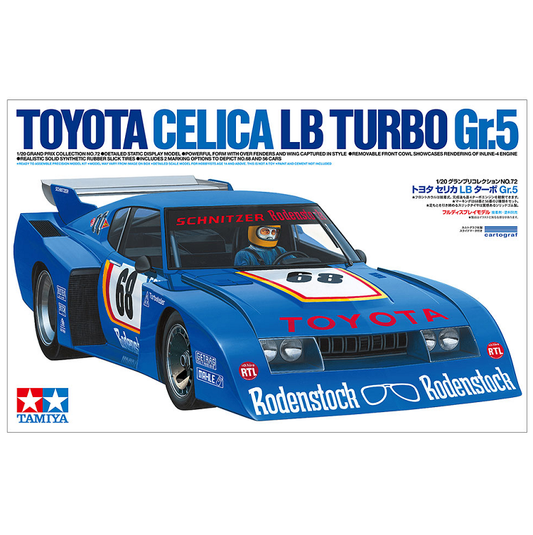 TAMIYA Toyota Celica LB Turbo Gr.5 1:20 - 20072