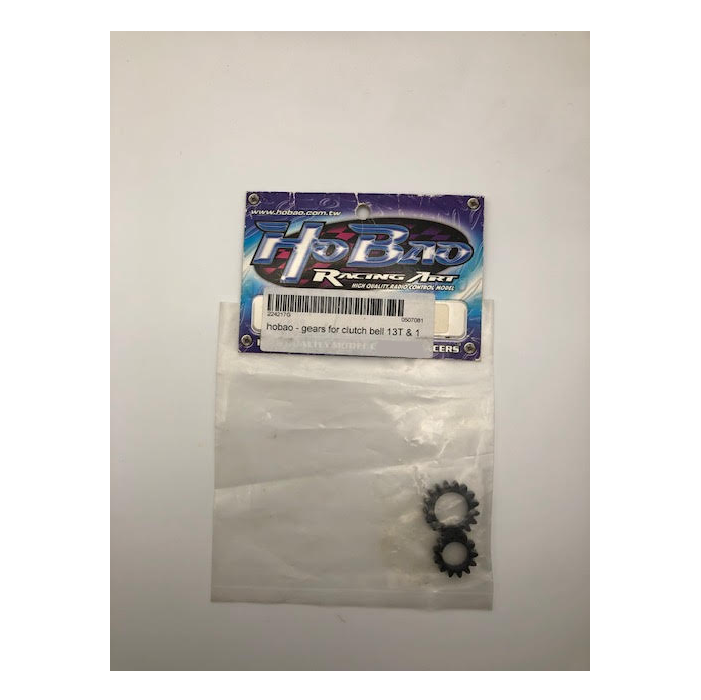 HOBAO 13T/ 17T 2-Speed Clutch Bell Gears Hyper 10 - HB-224217g