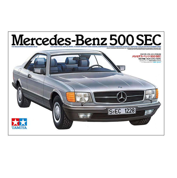 TAMIYA Mercedes-Benz 500 SEC 1:24 - 24029