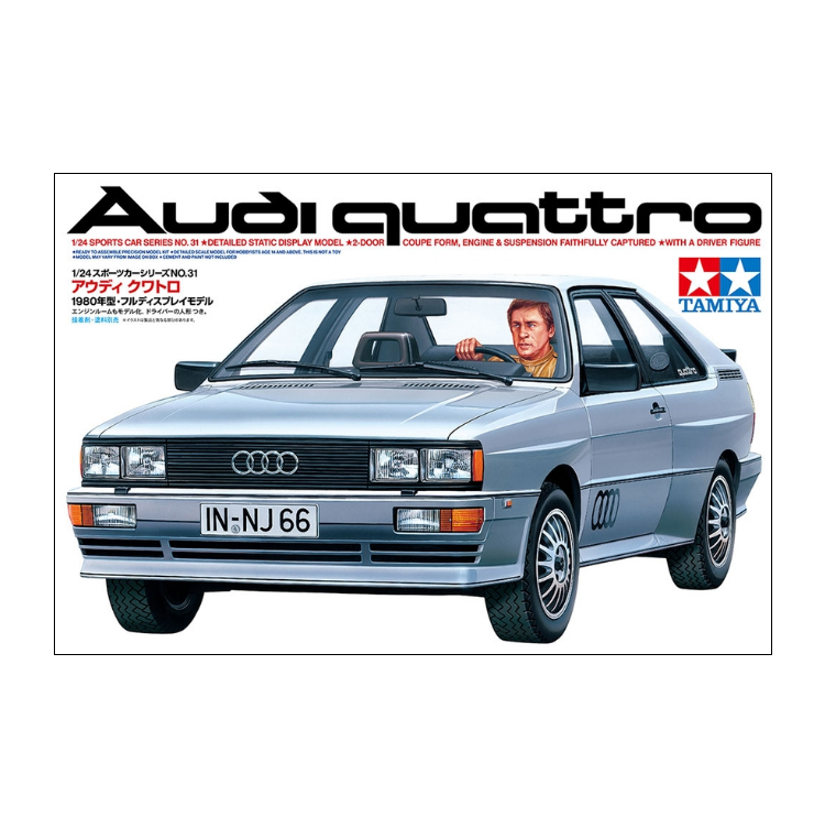 TAMIYA Audi Quattro 1:24 - TAM-24031