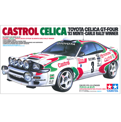 TAMIYA 1993 Monte-Carlo Toyota Celica GT-4 Castrol 1:24 - 24125