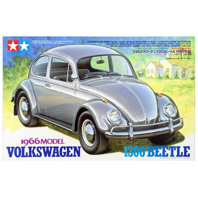 TAMIYA 1966 VW 1300 Beetle 1:24 - 24136