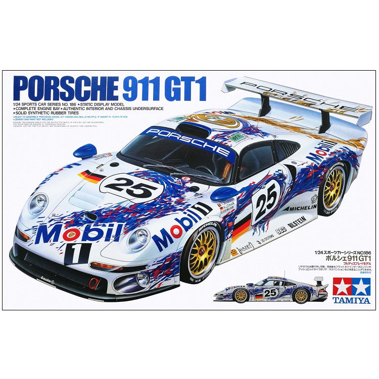 TAMIYA Mobil.1 Porsche 911 GT1 1:24 - 24186