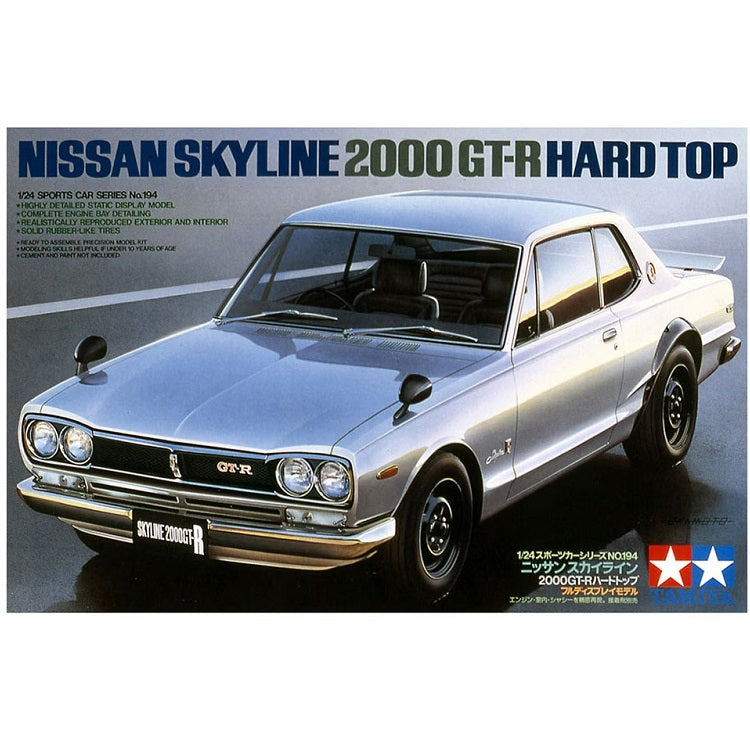 TAMIYA Nissan Skyline 2000 GT-R Hard Top 1:24 - 24194