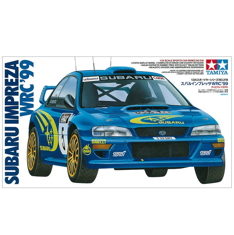 TAMIYA Subaru Impreza 1999 WRC 1:24 - 24218