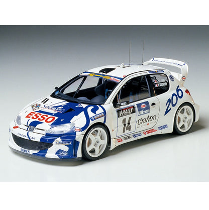 TAMIYA Peugot 206 1998 WRC 1:24 - 24221