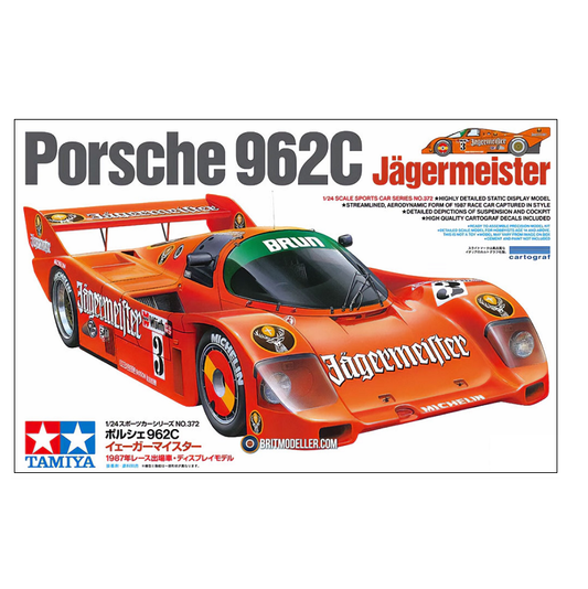 TAMIYA Porsche 962C Jaegermeister 1:24 - TAM-24372
