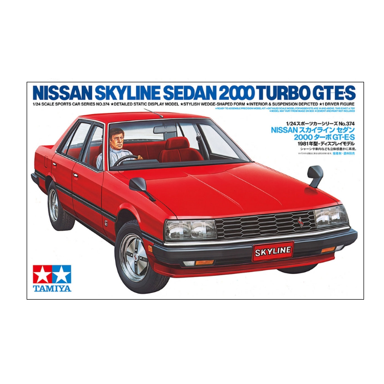 TAMIYA Nissan Skyline 2000 Turbo GT-E 1:24 - TAM-24374