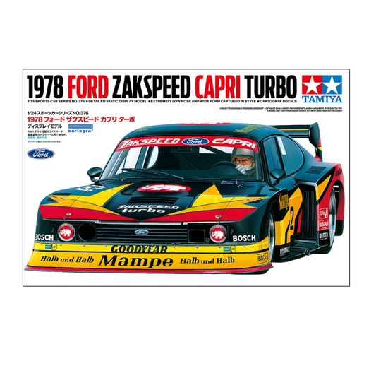 TAMIYA 1978 Ford Zakspeed Capri 1:24 - 24376