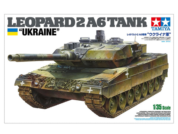 TAMIYA Leopard 2 A6 Tank 'Ukraine' 1:35 - T25207