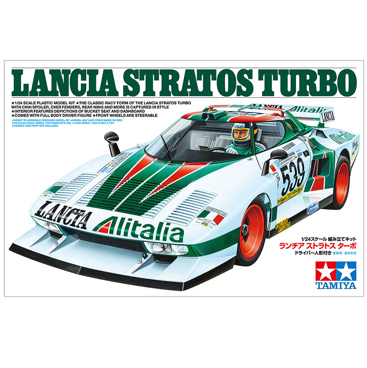 TAMIYA Lancia Stratos Turbo 1:24 - 25210