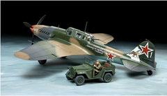 TAMIYA Ilyushin IL-2 Shturmovik w/ GAZ-67B Soviet Field Car 1:48 - 25212