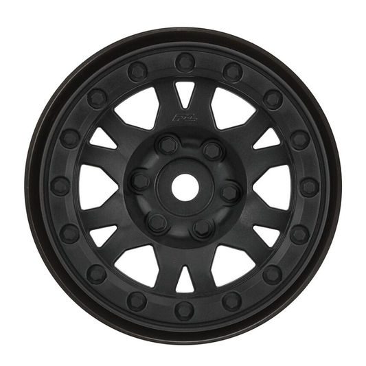 PROLINE Impulse 1.9in Fr/Rr Black Beadlock Crawler Wheels 12mm 2pcs - PRO276903